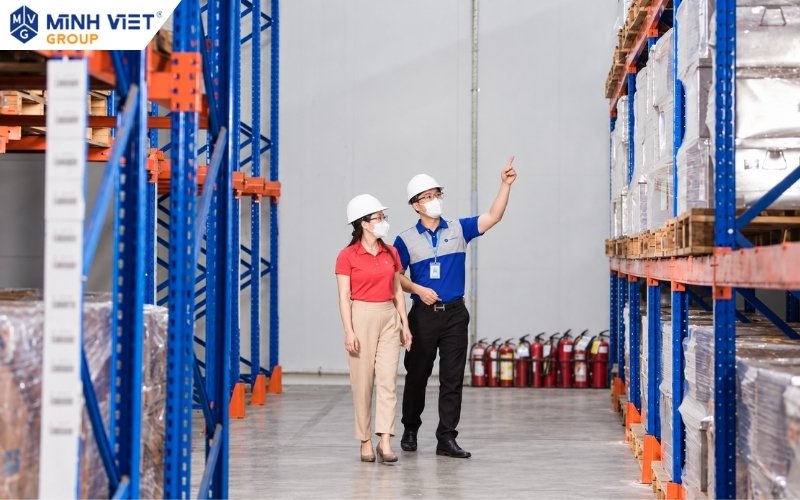 Khảo sát kho xưởng Gia Lâm cùng Minh Việt Logistics